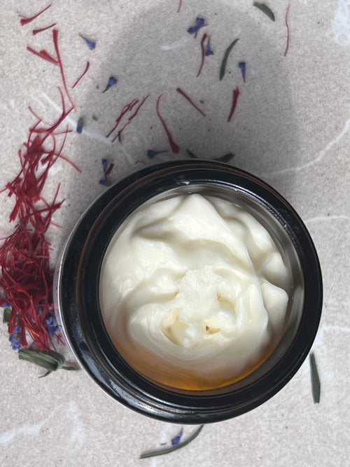 Bayu Nourishing Body Butter with Shea, Saffron & Calendula | Handmade in Canada