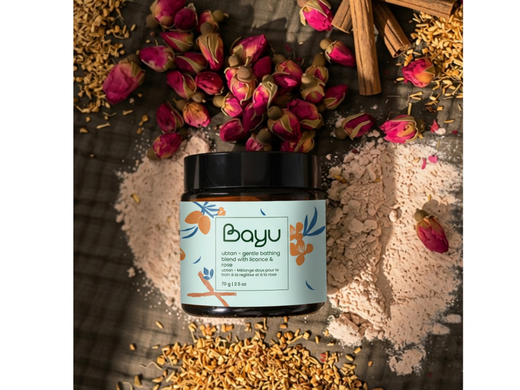 Bayu Ubtan Cleansing Powder | Face Wash & Gentle Scrub | All Skin Types | Handmade in Canada