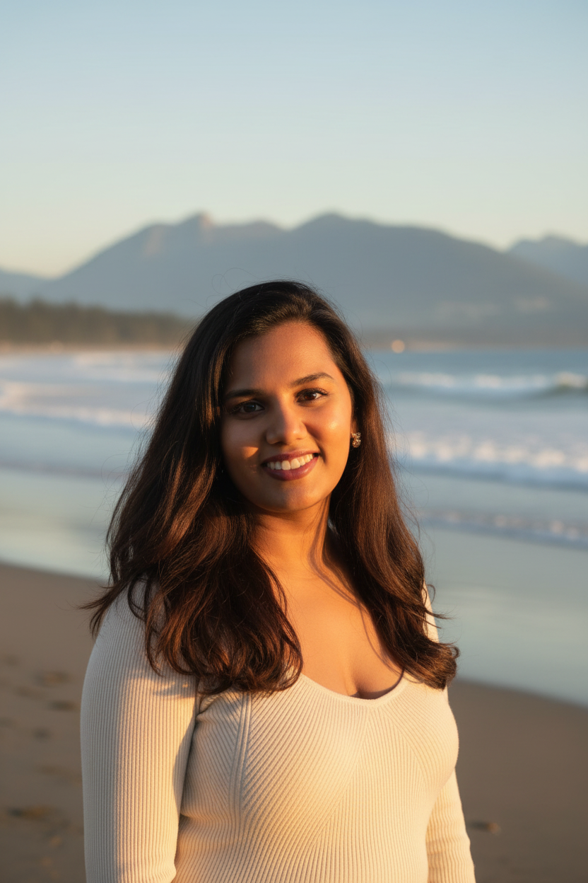 Vancouver Beach Portrait